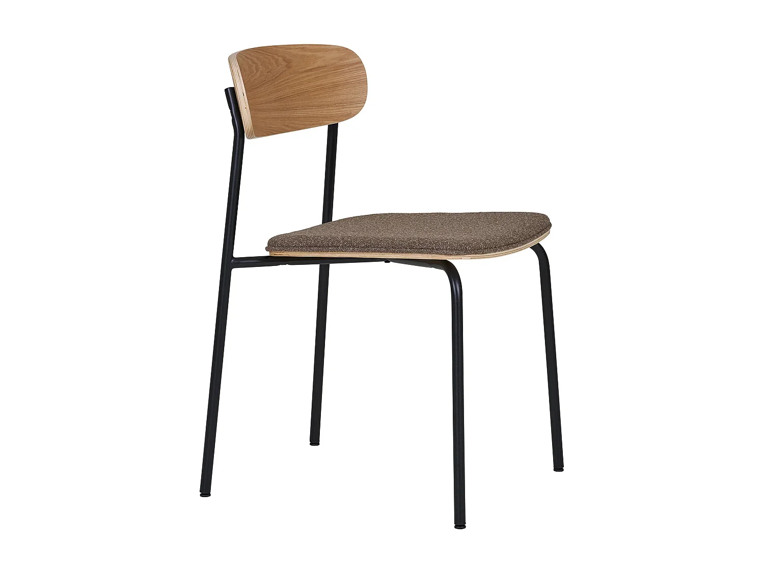 Lot de 2 chaises MARBELLA – Empilable et confortable