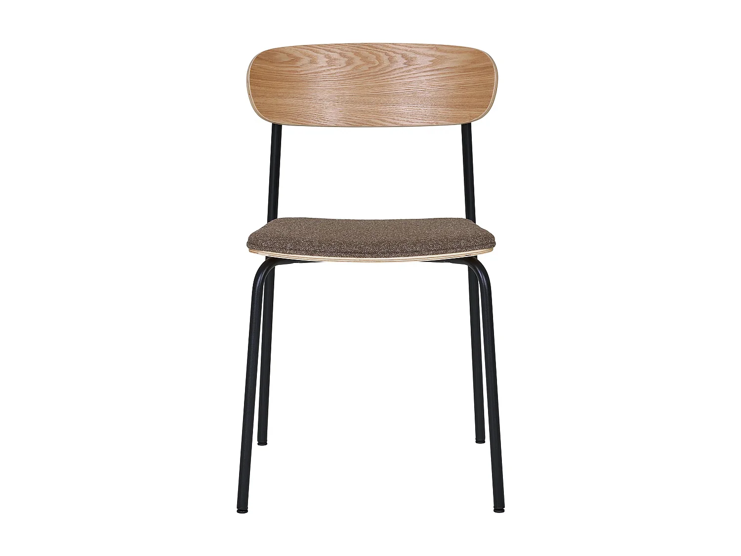 Lot de 2 chaises MARBELLA – Empilable et confortable