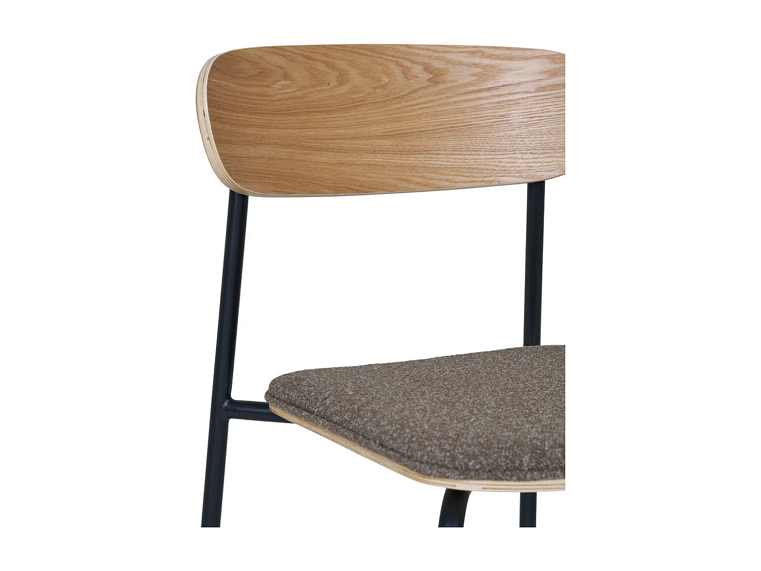 Lot de 2 chaises MARBELLA – Empilable et confortable