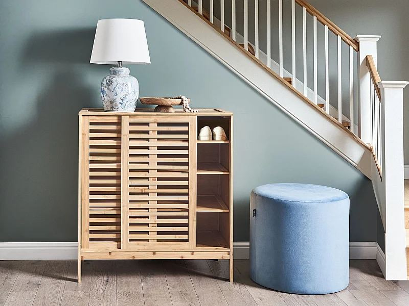 Scarpiera MIDWOOD Legno di bambù Marrone chiaro