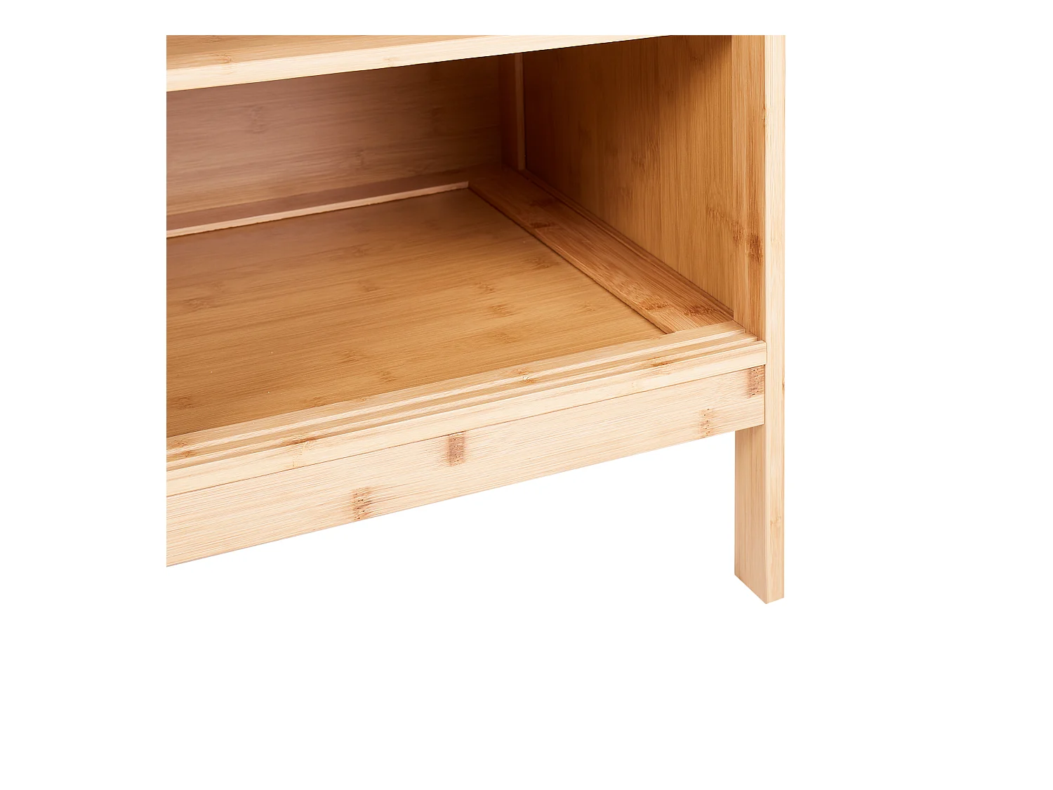 Schuhschrank MIDWOOD Bambusholz Hellbraun