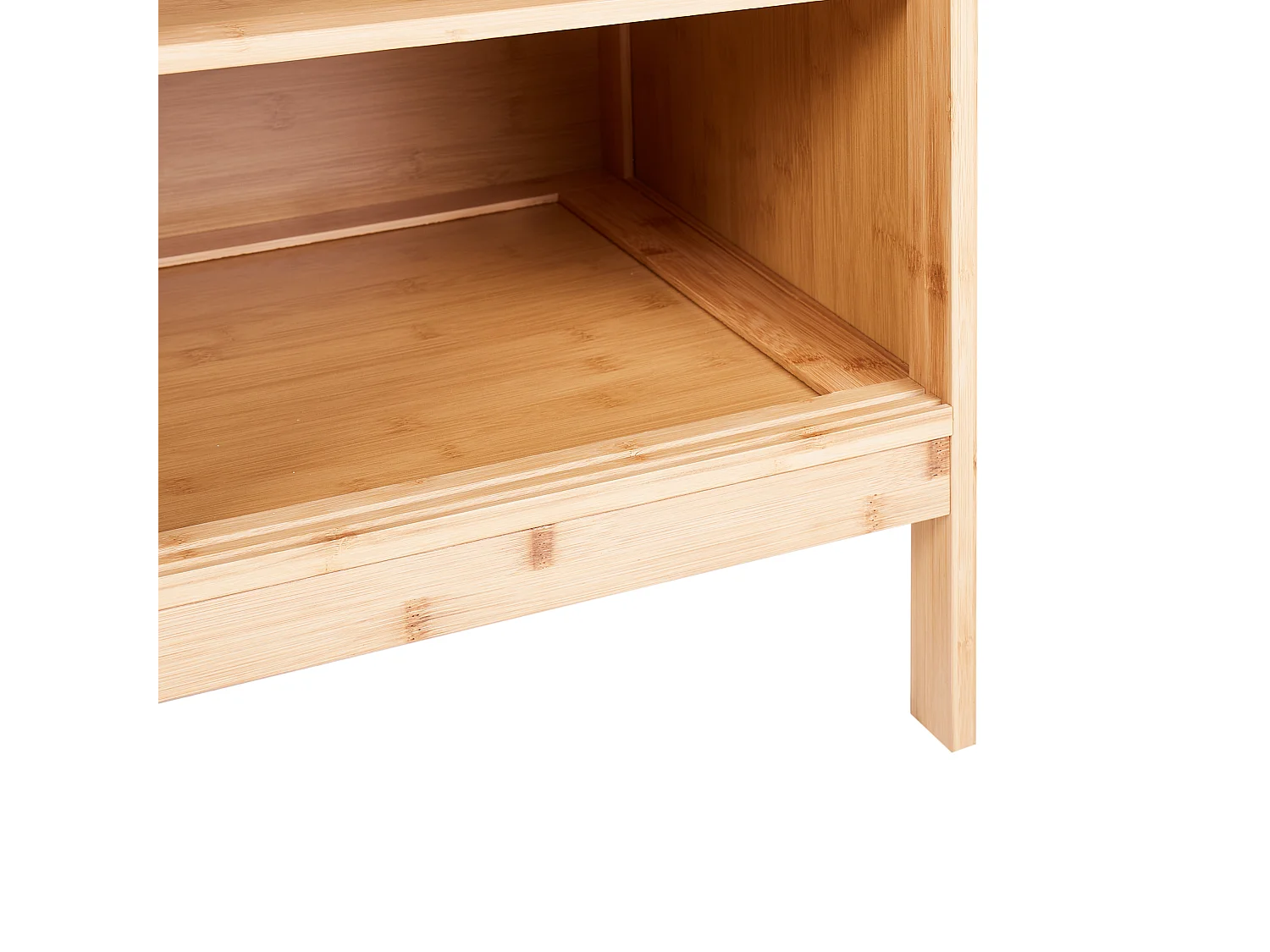 Schuhschrank MIDWOOD Bambusholz Hellbraun