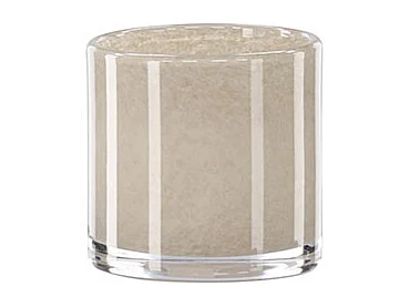 Photophore Déco "Gloria" 8cm Beige