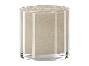 Photophore Déco "Gloria" 8cm Beige