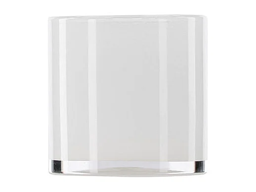 Photophore Déco "Gloria" 12cm Blanc