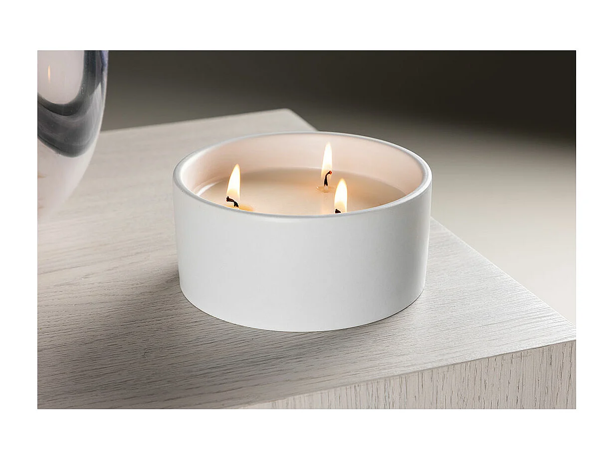 Douglas Teelichthalter mit Duft offwhite.