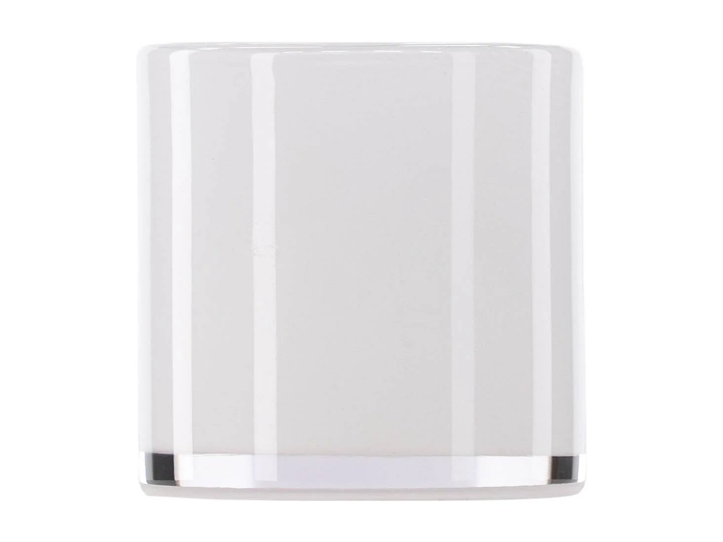 Portacandele Glora bianco.