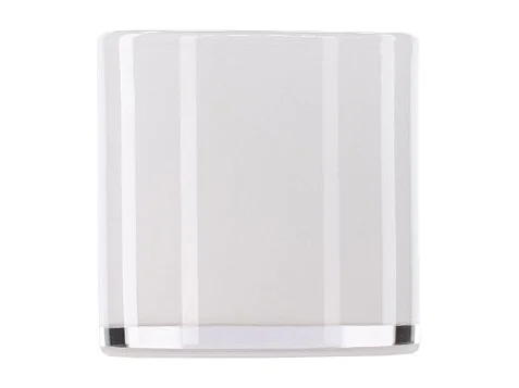 Portacandele Glora bianco.