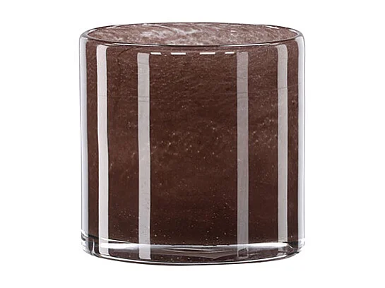 Photophore Déco "Gloria" 12cm Marron