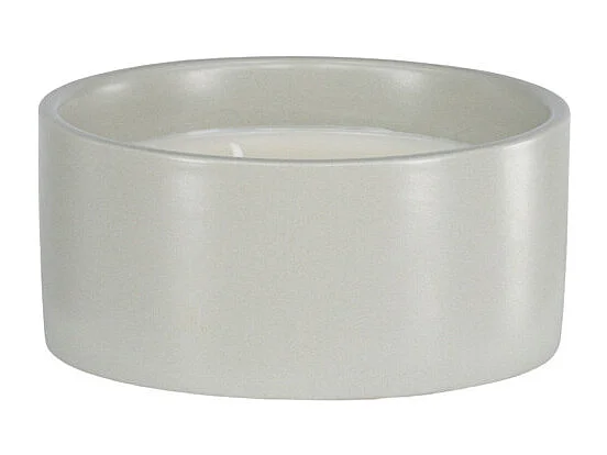 Portacandele Douglas con luce profumata grigia.