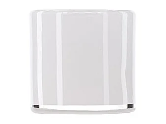 Photophore Déco "Gloria" 8cm Blanc