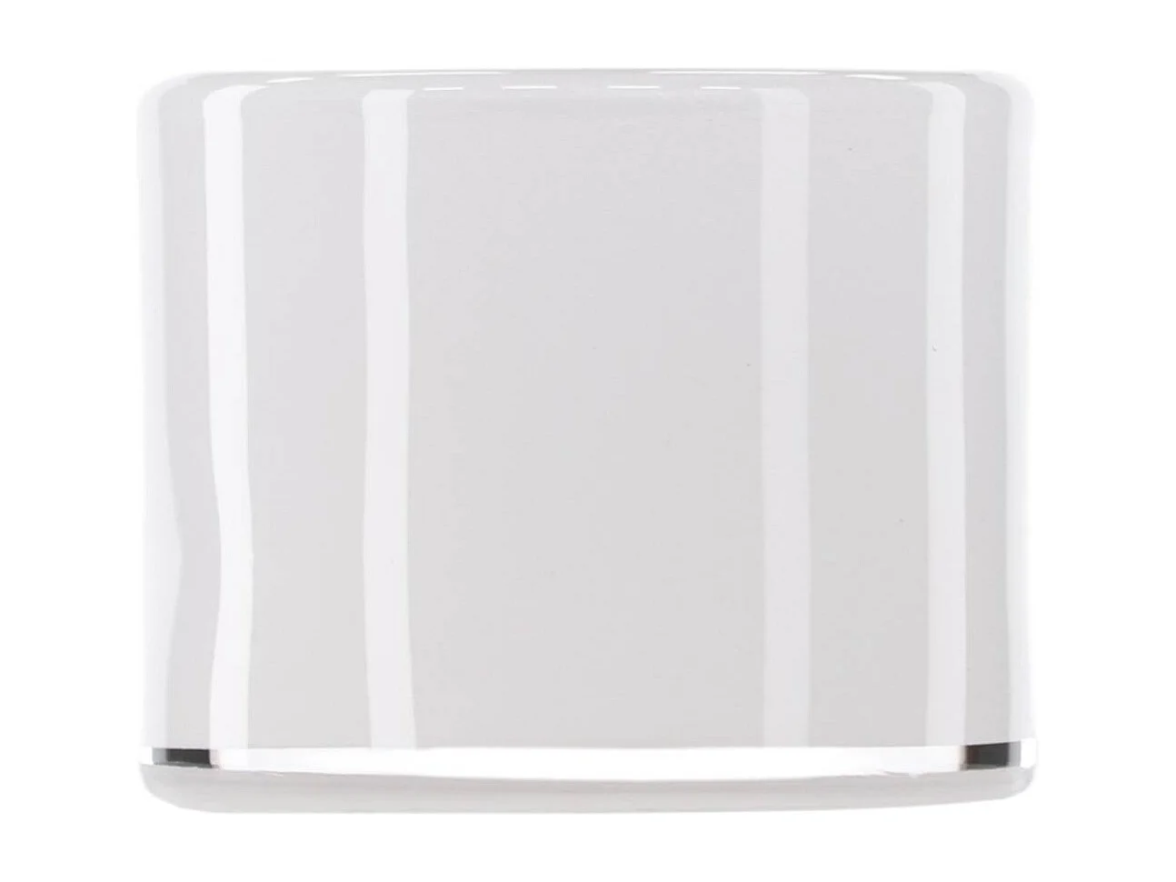 Portacandele Glora bianco.