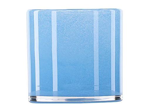 Glora Teelichthalter hellblau.