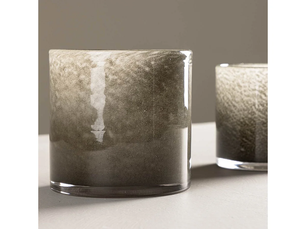 Glora waxinelichthouder lichtgroen.