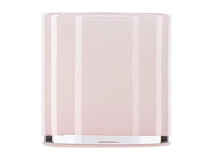 Photophore Déco "Gloria" 10cm Rose Clair