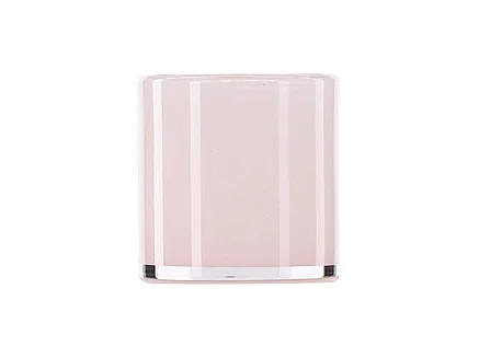 Photophore Déco "Gloria" 10cm Rose Clair