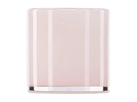 Photophore Déco "Gloria" 10cm Rose Clair