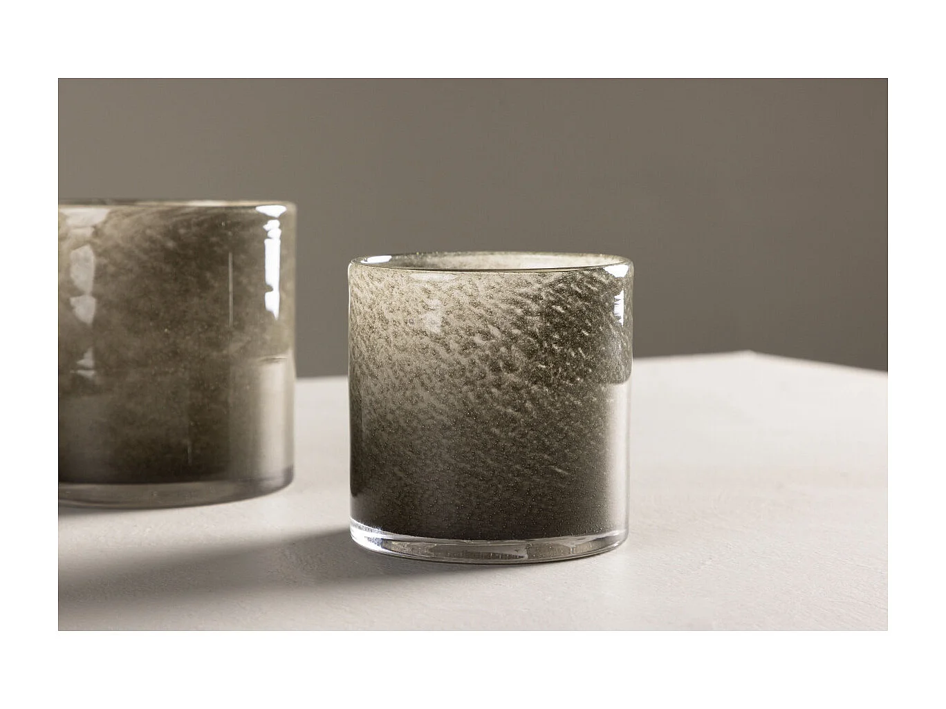 Glora theelichthouder lichtgroen.