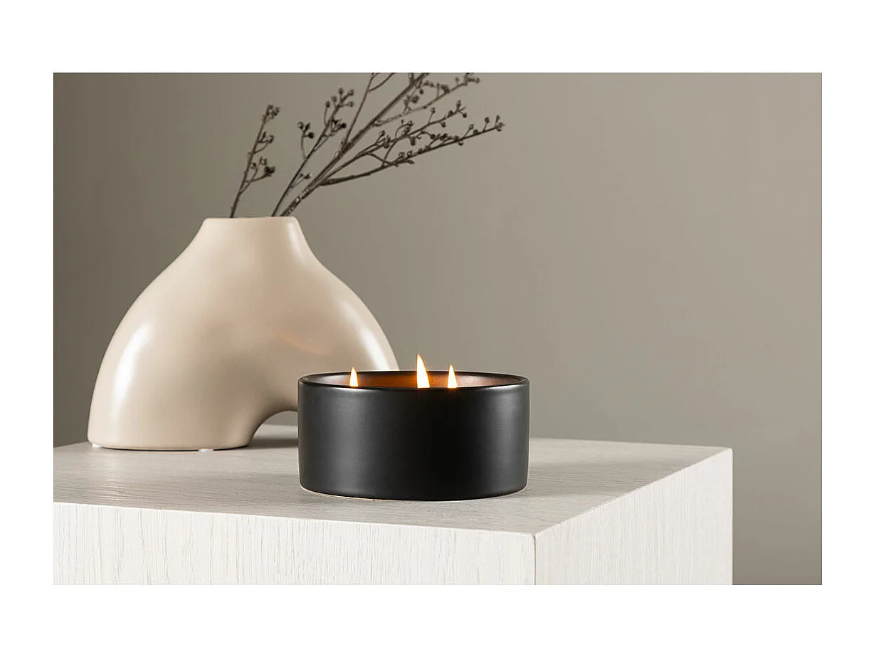 Douglas waxinelichthouder met geur zwart.