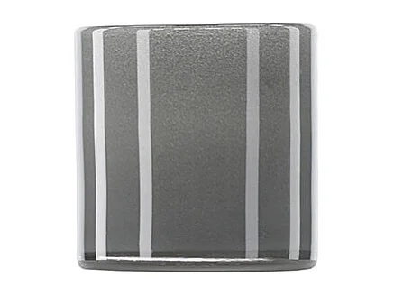 Photophore Déco "Gloria" 10cm Gris Clair