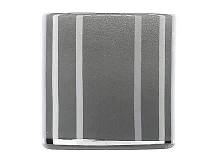 Photophore Déco "Gloria" 10cm Gris Clair