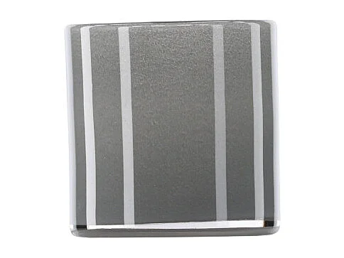 Photophore Déco "Gloria" 10cm Gris Clair