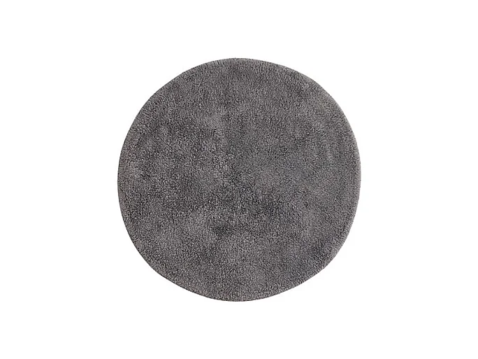 Valle Badematte Ø60cm dunkel grau.