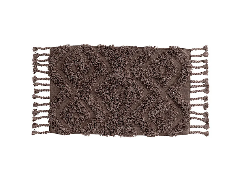 Hilma badmat 80x50cm bruin.