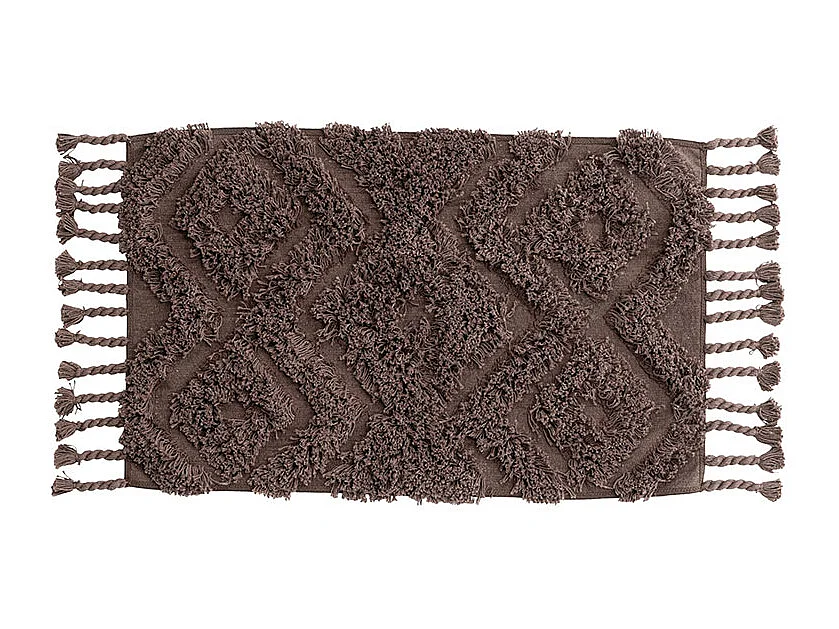 Tapis de Salle de Bain "Hilma" 50x80cm Marron