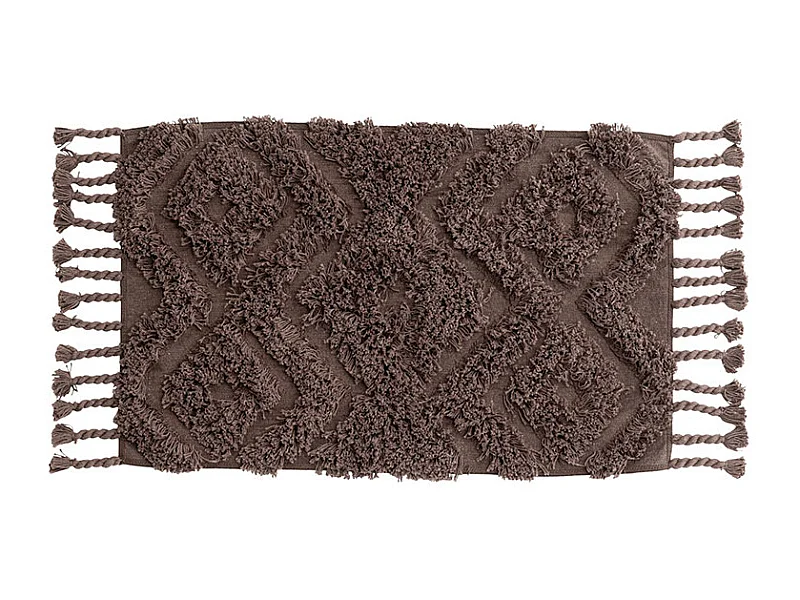 Tapis de Salle de Bain "Hilma" 50x80cm Marron