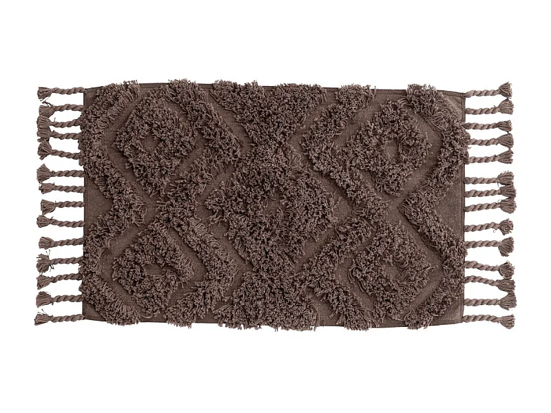 Tapis de Salle de Bain "Hilma" 50x80cm Marron