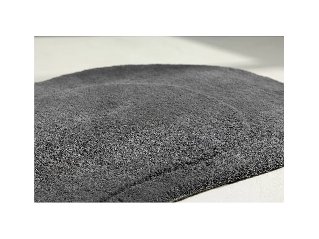 Sten Badematte 75x50cm dunkel grau.