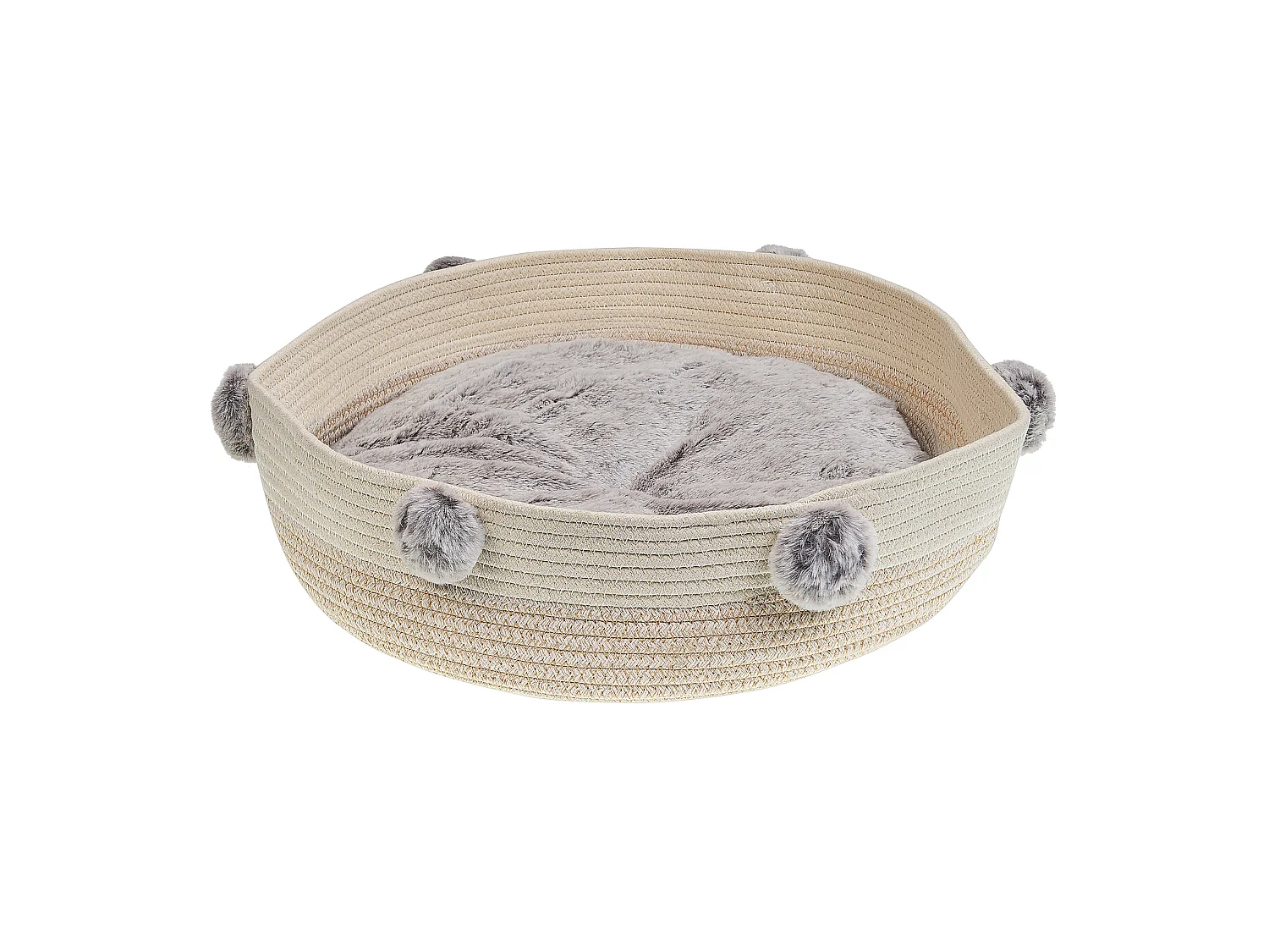 Lit pour animal ORTACA Coton Beige clair