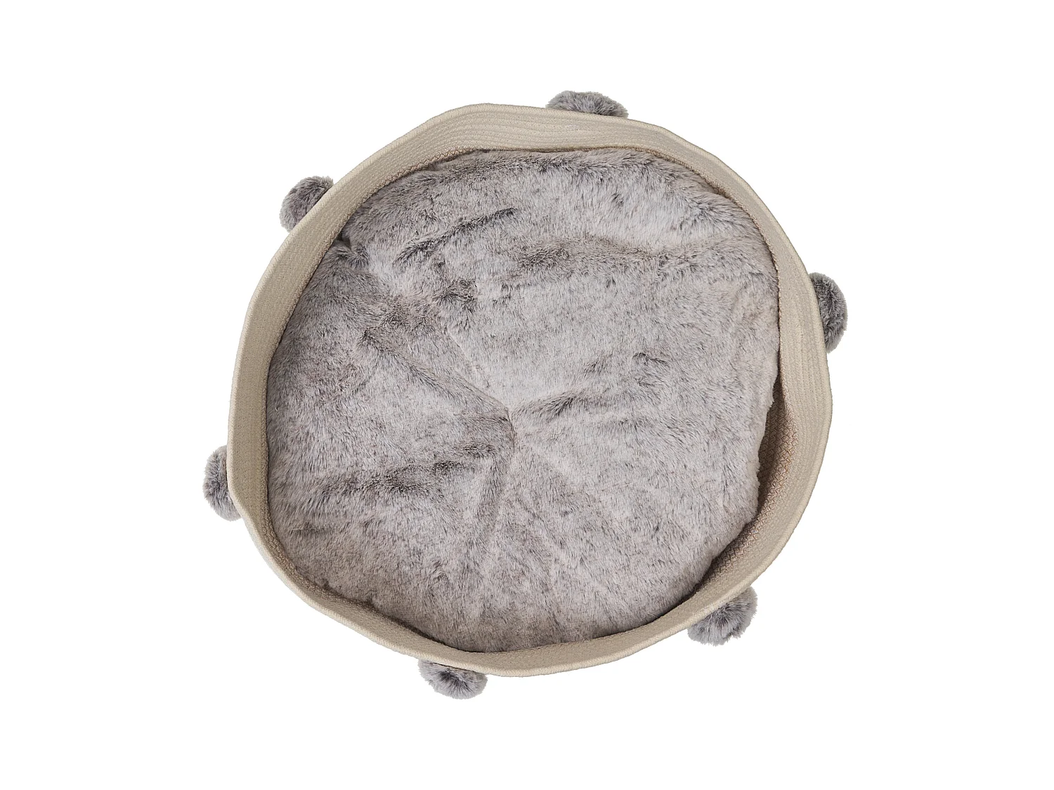 Cama para animais de estimação ORTACA Algodão Creme claro