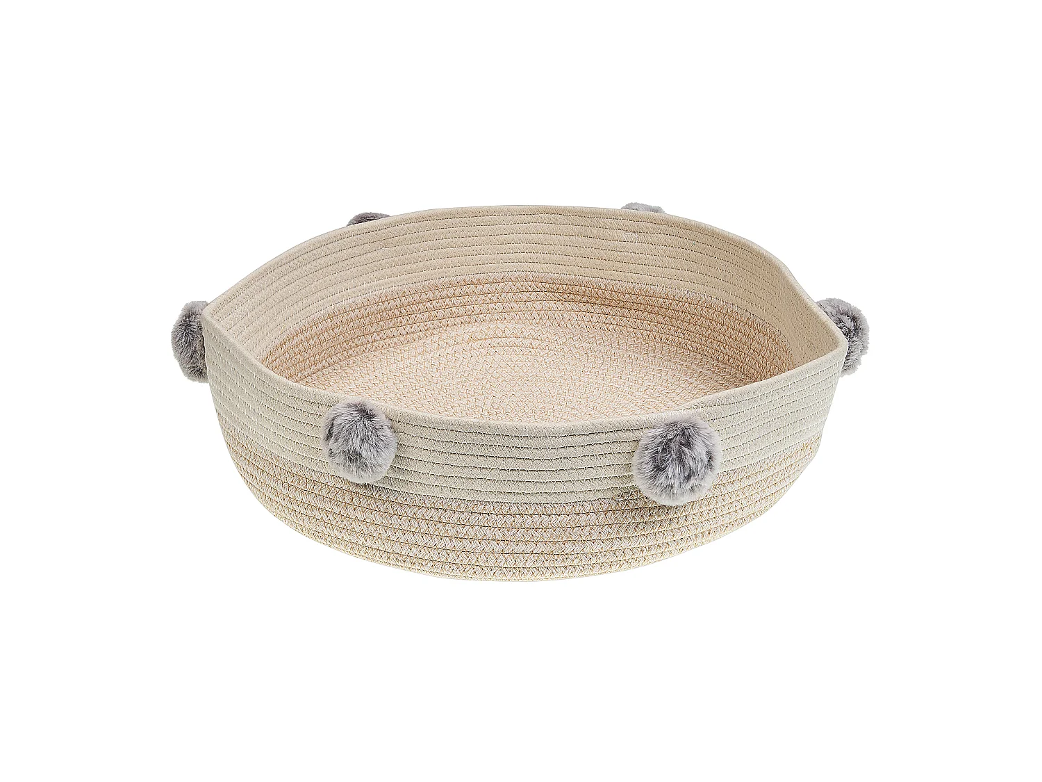 Cama para animais de estimação ORTACA Algodão Creme claro