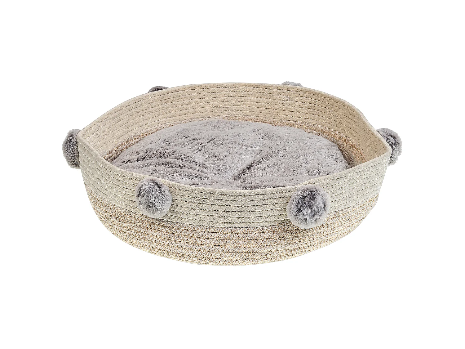 Tierbett ORTACA Baumwolle Hellbeige