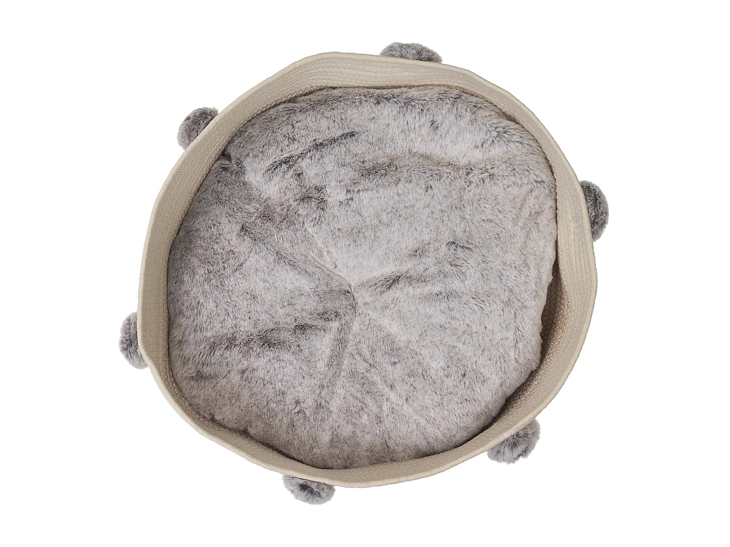 Lit pour animal ORTACA Coton Beige clair