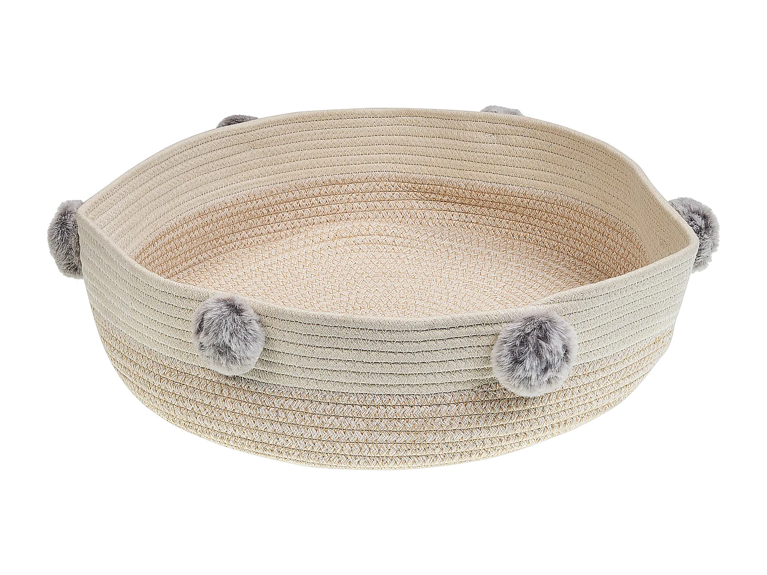 Lit pour animal ORTACA Coton Beige clair