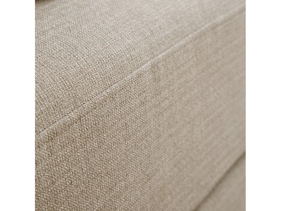 Grand canapé d'angle en bois Beige (408) 300x86