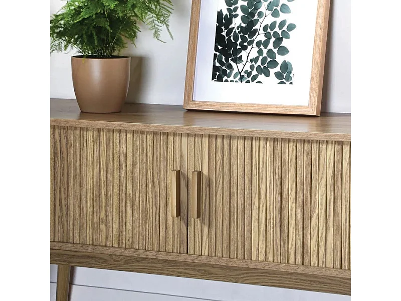 Mueble de TV 2 Puertas Corredizas L119 cm - ERNEST