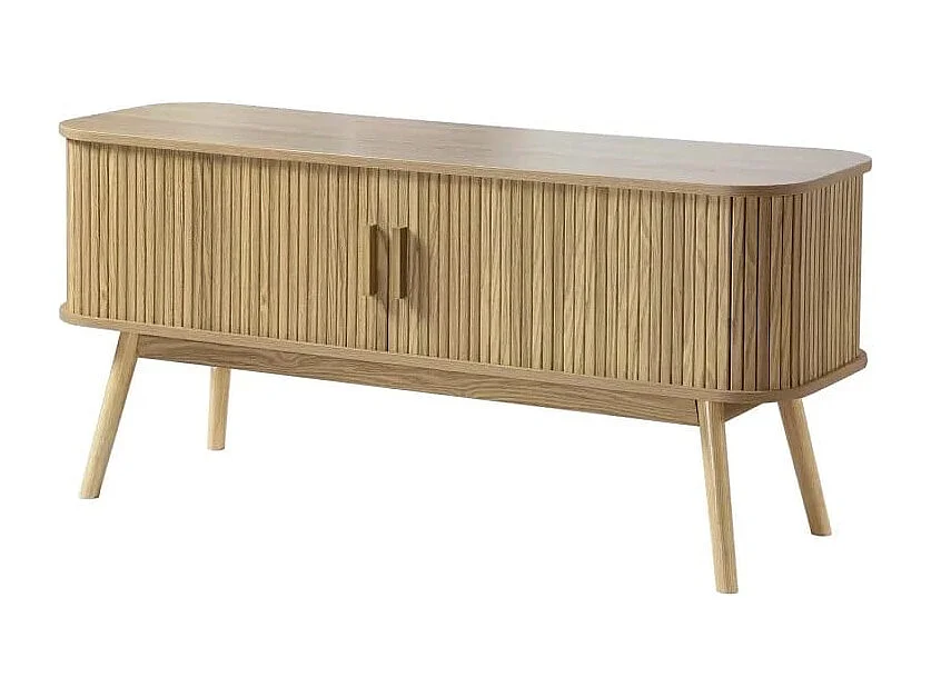 Meuble TV 2 Portes Coulissantes L120 cm - ERNEST