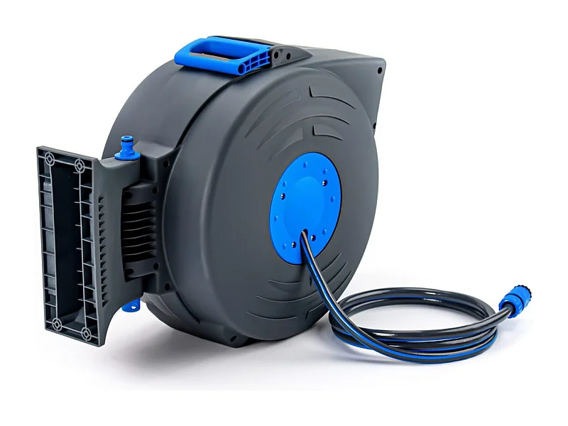 Automatische slanghaspel voor wandmontage - Suan - Complete set - Slanglengte: 20m + 2m