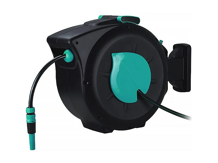 Avvolgitubo automatico a muro - Suan - Kit completo - Lunghezza tubo: 30m + 2m