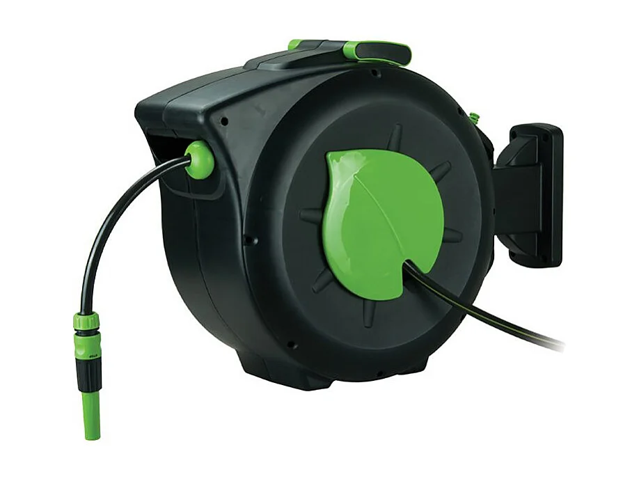 Avvolgitubo automatico a muro - Suan - Kit completo - Lunghezza tubo: 30m + 2m