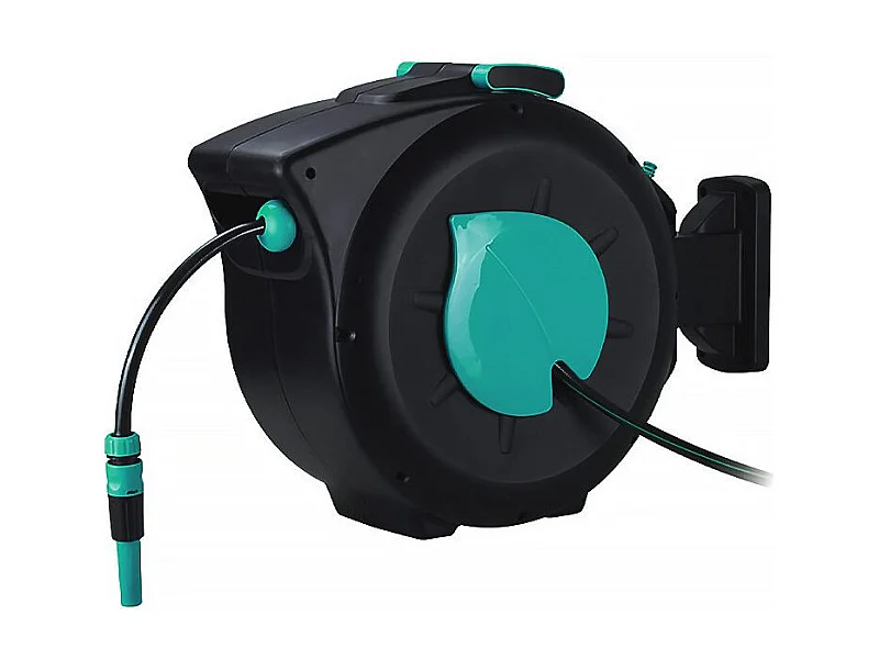 Automatische slanghaspel voor wandmontage - Suan - Complete set - Slanglengte: 30m + 2m
