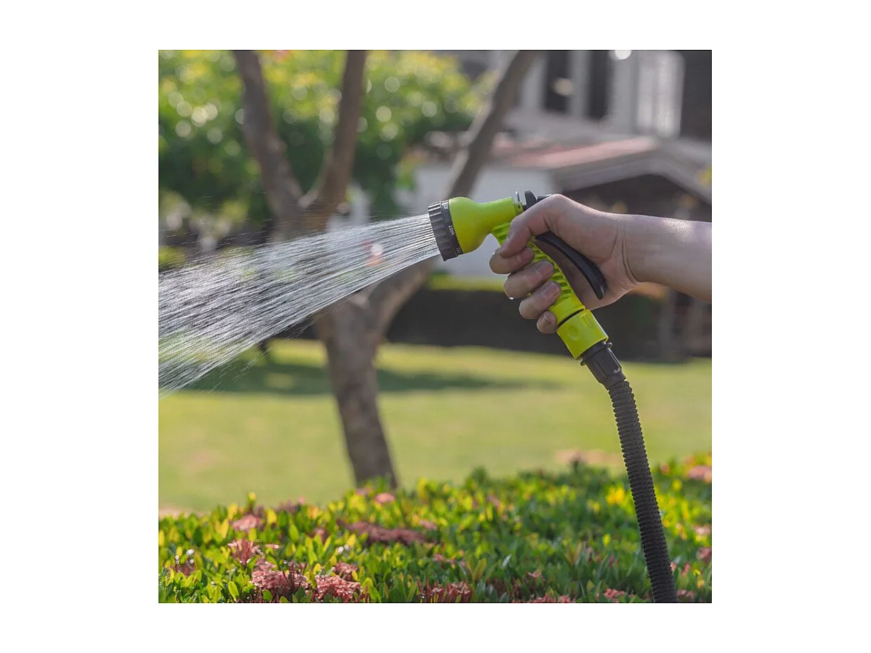 Manguera de jardín extensible - Suan - Kit completo con accesorios - Longitud: de 5 a 15 metros