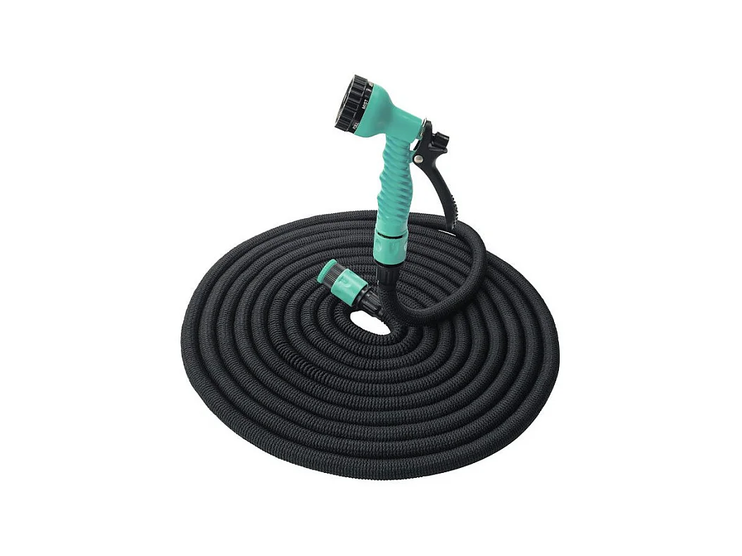 Verlengbare tuinslang - Suan - Complete set met accessoires - Lengte: 5 tot 15 meter