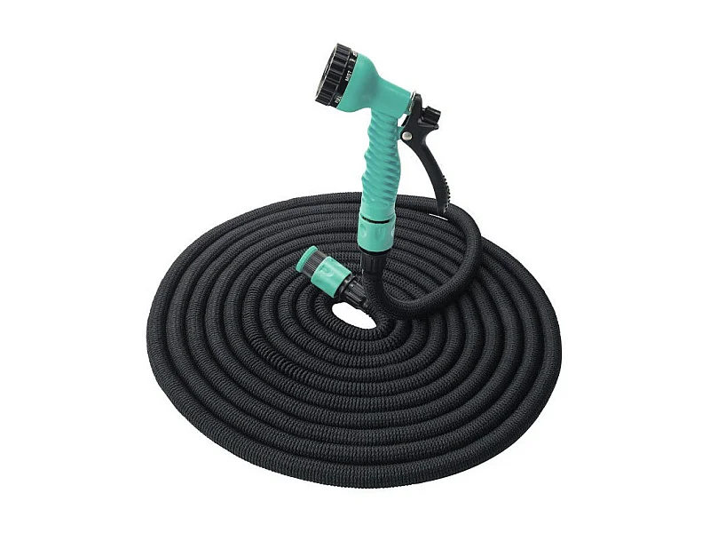 Verlengbare tuinslang - Suan - Complete set met accessoires - Lengte: 5 tot 15 meter