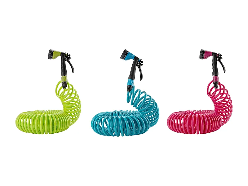 Tuyau d'arrosage flexible - Suan - Kit complet avec accessoires - Longueur : 15m