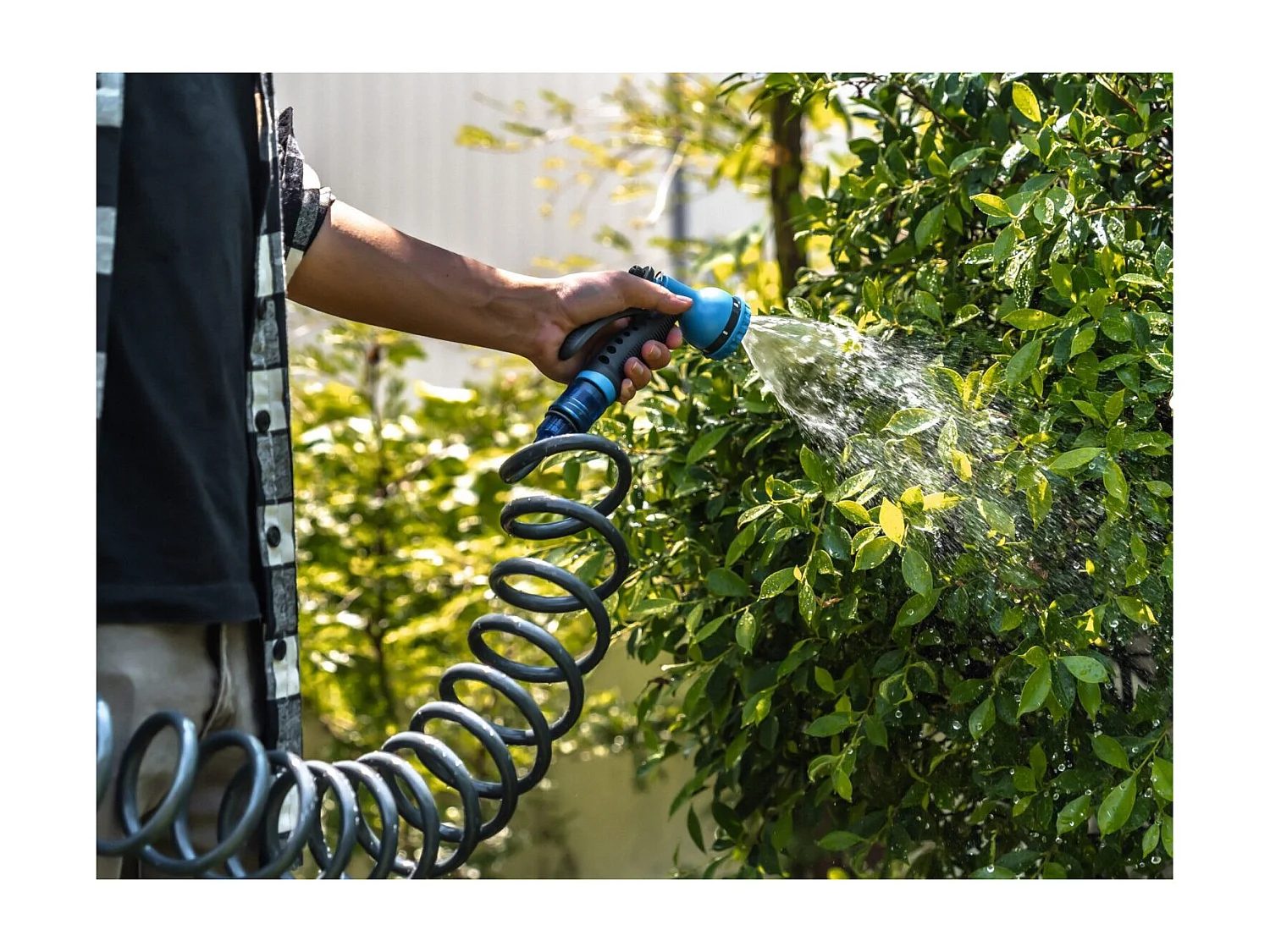 Tubo flessibile da giardino - Suan - Kit completo di accessori - Lunghezza: 10m